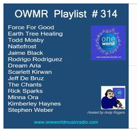 Made it on One World Music Playlist #314. Give a listen. 