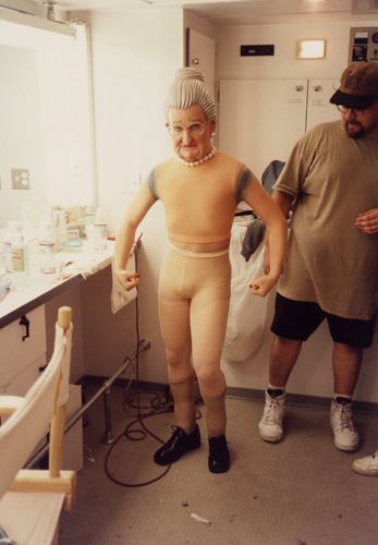 Duracell Commercial as Granny Putterman getting ready body shot with prosthetic created by the incredible Steve Johnson and team at Edge XFX. If viewers only knew the "she" was a "he"!
