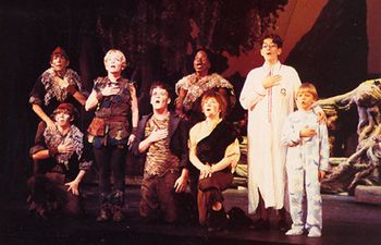 PETER PAN starring Cathy Rigby - "I Won't Grow Up" on stage
