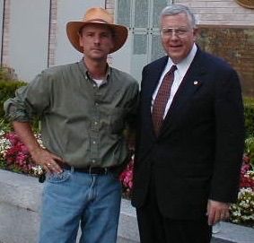Wil and the Late Sen. Mike Enzi
