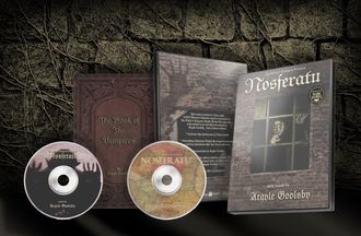 Nosferatu 1922 with musical score by ARGYLE GOOLSBY. Available only at Dungeon.  MORE INFO CLICK IMAGE. 