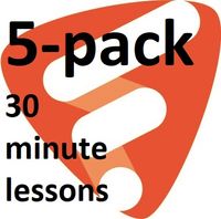 5-pack, half-hour lessons