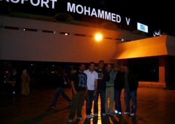 @ Mohamed V Airport, Casablanca, Morocco.
