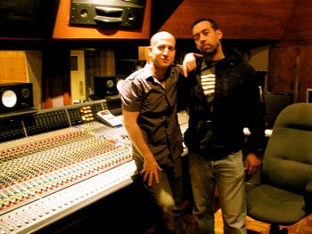 Recording With Antonio Sanchez. (Skyline Studios, NYC/USA)
