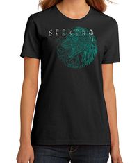 Women's "Seeker" Organic T-Shirt - Black