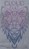 Cloud Cult "Geometric Wolf" Women's Scoop Neck T-shirt