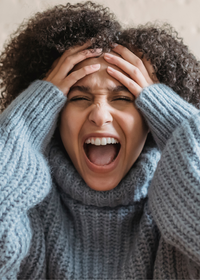 Woman Screaming