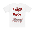 Happy T-Shirt (WHITE)