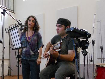 Hannah and Jacob Gonzales Recording "So Grateful"
