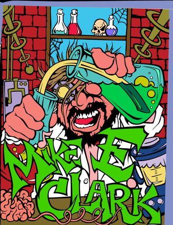 MEC PAGE OF THIS  JUGGALO COLORING BOOK - I COLORED IT! SE HOW I SAY IN DA LINES BITCH!
