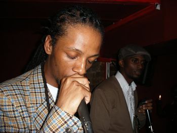 AmeN NoiR's 'SNAPSHOTS of SCIENCE' Album Launch '07 Nutty NRG on stage - Gizla & !ronic
