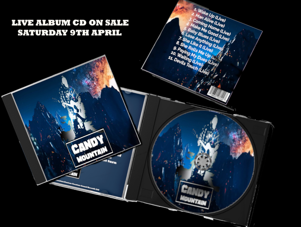 Candy Mountain Live Album: CD