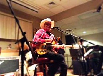 The first All Star Jam at the American Legion by The Villages on Jan 23ed 2014. Sold out show with The Notebenders. I was recuperating from minor surgery two days before and couldn't use a guitar strap..
