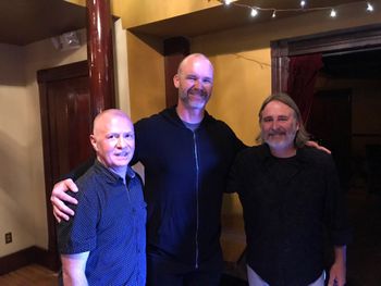 David Ross - Catcher for the Cubs hanging at our gig at The Jefferson Inn in Southern Pines, NC. (www.DosEddies.com)
