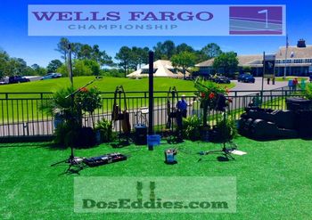 Wells Fargo Championship 2017 (DosEddies.com) #wellsfargochampionship #titoshandmade #pga #acousticduo
