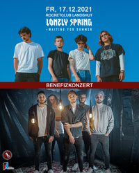 ROCKETCLUB BENEFIZKONZERT - Waiting For Summer + Lonely Spring