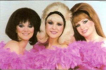 Judy Wilson, Lisa Coppola and Chrissy Sparks as The Party Dolls
