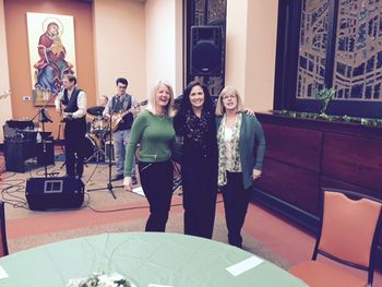 Lynne and Dar at Cardinals' Great Hall - March 15, 2015
