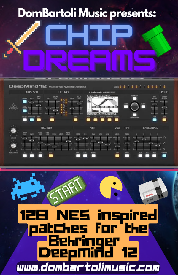  Chip Dreams- A Patch Pack for Behringer Deepmind 12
