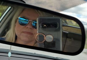 Lisa Jeanette Rearview Mirror