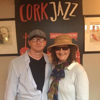John Cullinane with Geraldine Cullinane. Cork Jazz Festival 2019