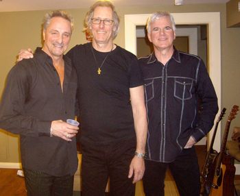 Bruce with James Montgomery & Jon Pousette-Dart
