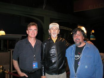 Bruce & Dave with Keith Knudsen after opening for the Doobie Brothers at the Casino Ballroom, Hampton Beach New Hampshire.
