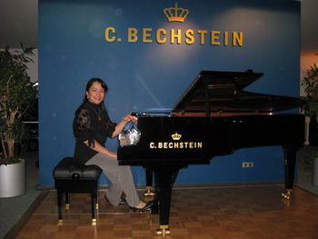 Oct 2009 - Bechstein piano showroom in Hanover, Germany
