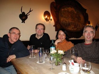 March 2009 in Munich with Bob Albanese, Jan Matthies and Mathias Claus
