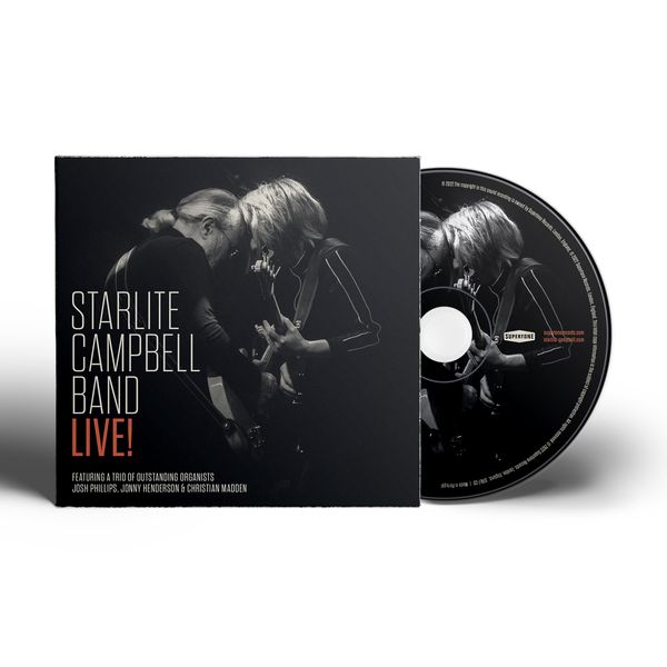 'Starlite Campbell Band Live' album - photographer Dario Leonetti
