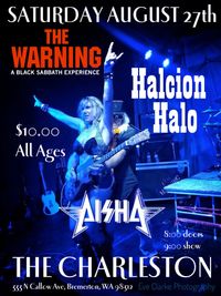 AISHA w/ The Warning (Black Sabbath tribute) and Halcion Halo