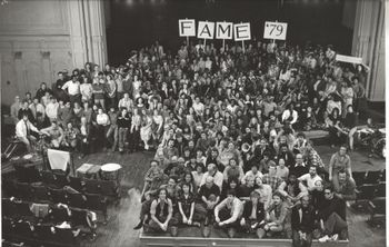 Cast and crew of FAME
