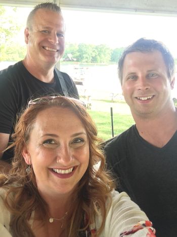After-concert group selfie at Lake Tansi (with Kendall Idema and Matt Clyde)
