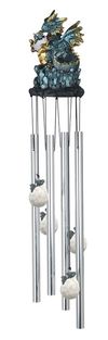42033 Dragon Wind Chime holding Egg