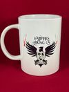 Vampires Among Us Shield Coffee Mug
