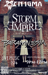 Param-Nesia & Storm the Empire LIVE