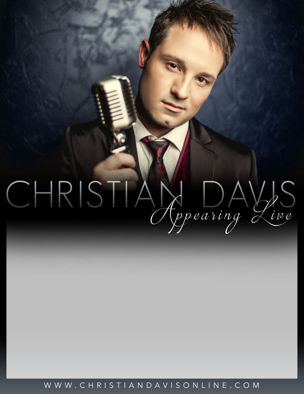 Christian Davis Concert Poster