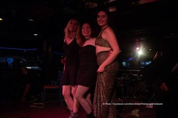 Kimberly and the Dreamtime share the stage with Fiona Grey and Mari Sild, September 12, 2018, Club Balattou, Montreal.
