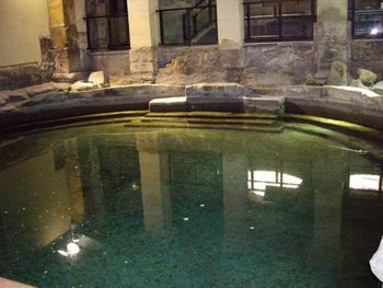 One of the original Roman baths...

