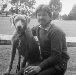 Chris & Zac at Morwell KC Dog Show ~ 1982...
