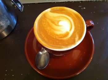 Ah, free trade goodness... check out that latte art!
