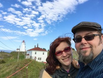 Visiting the beautiful Swallowtail Lighthouse. So glad we decided to stay an extra day in Grand Manan!
