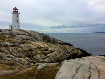 Beautiful afternoon at the iconic Peggy's Cove Lighthouse!
