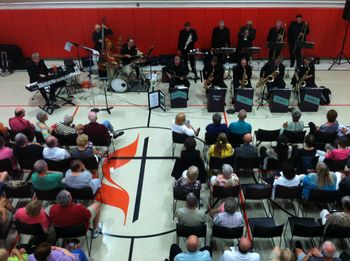 VSR plays to full house at Platte Woods United Methodist Church 8-13-14
