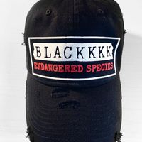 Endangered Species Black Dad Hat 
