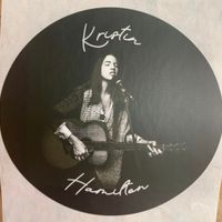 "Kristin Hamilton" Round Sticker 3"