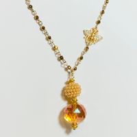 Honey Bee Necklace w/Pendant