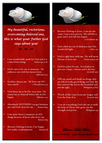 What God says about you BOOKMARK