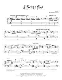 A Secret's Song - Sheet Music for Solo Piano