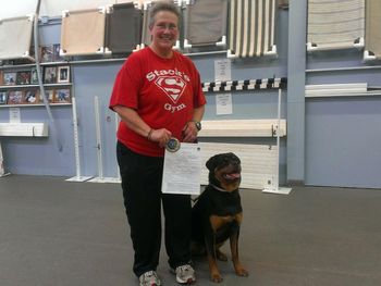 Atta earns her CGC at 9 months!!
